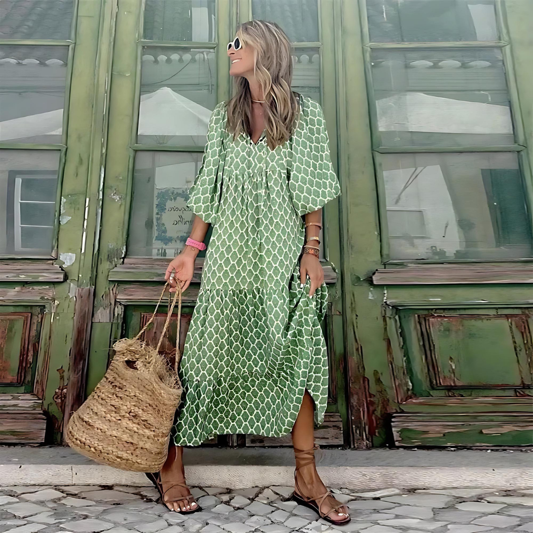 Sienna Boho Maxi Dress