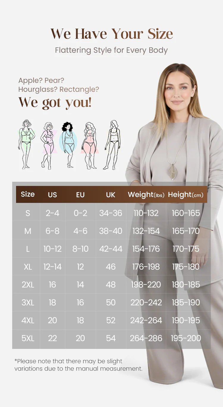 ⏳Limited Time Special Offer⏰Elegant 3-Piece Set Including Long Cardigan, Top, and Pants💞