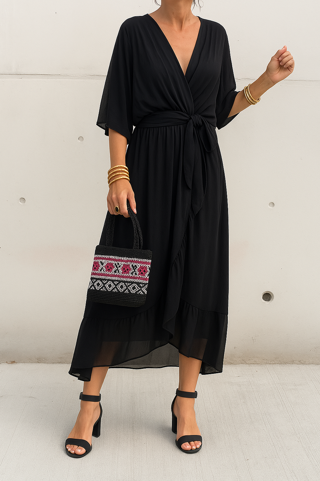 Jasmine – Flowy Midi Dress