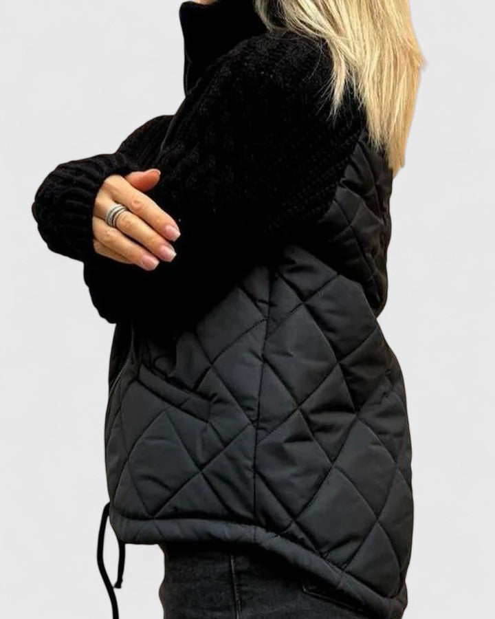 SOPHIA | COZY QUILTED KNIT JACKET