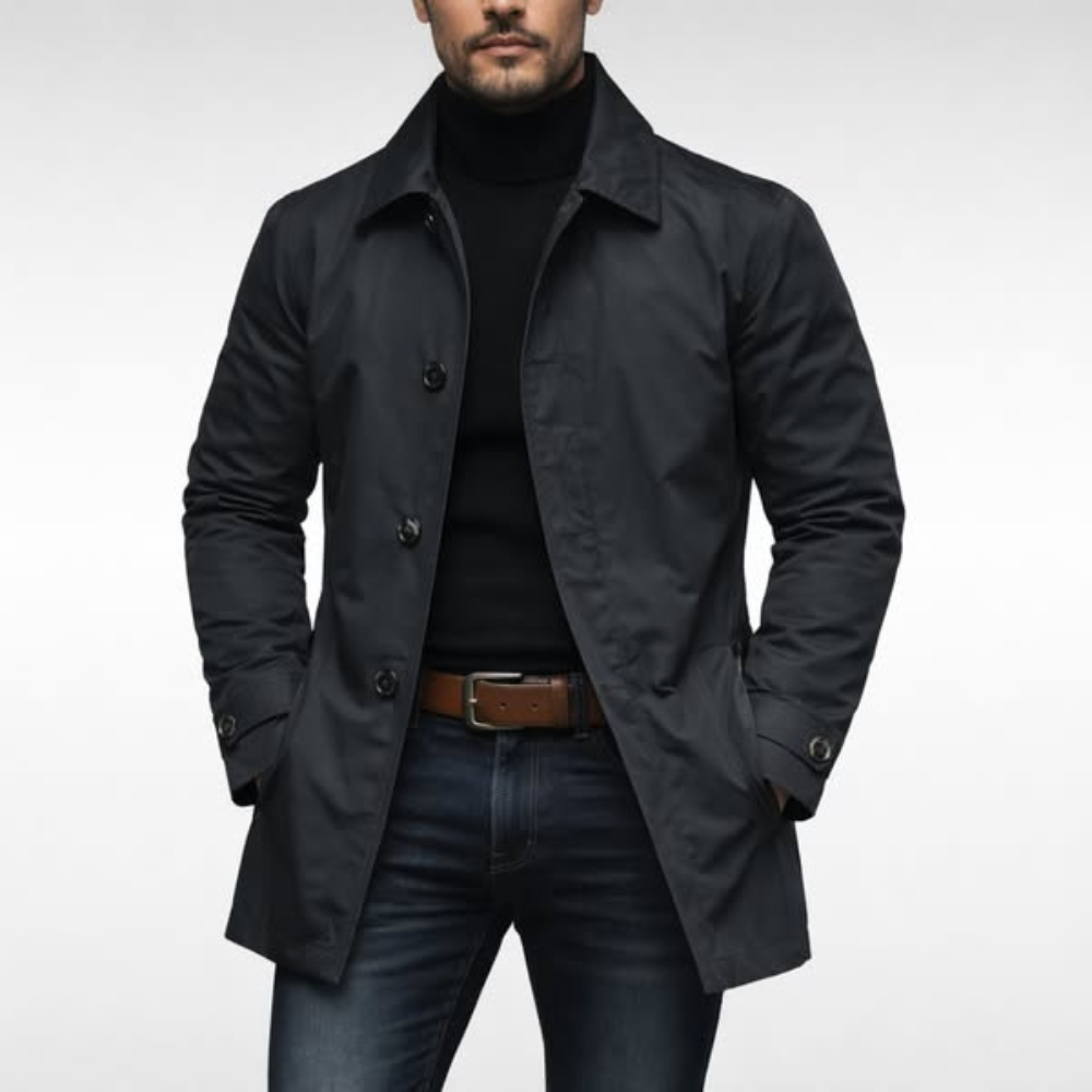 Charles | Comfortable Lightweight Coat for Cooler Days