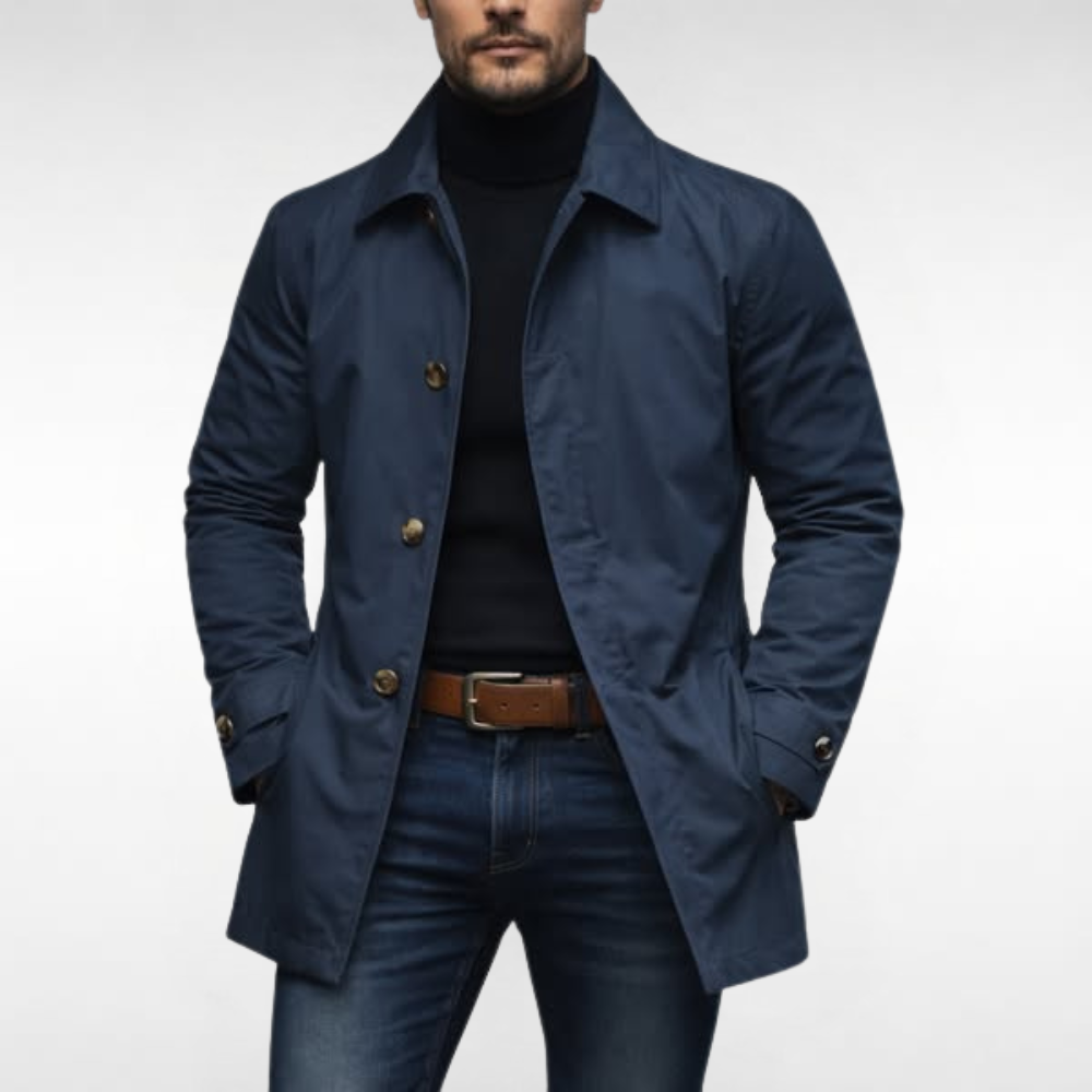 Charles | Comfortable Lightweight Coat for Cooler Days