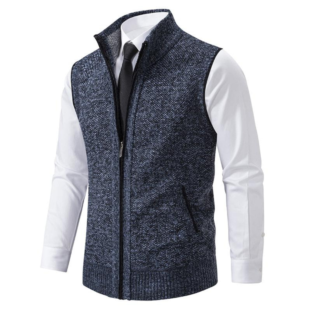 Kevin | Elegant Knitted Italian Vest
