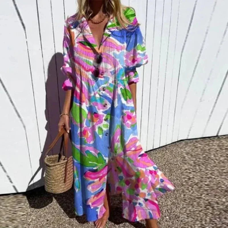 Odessa – Boho Maxi Dress