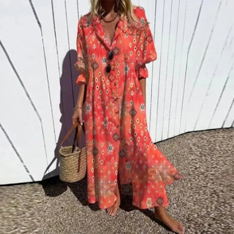 Odessa – Boho Maxi Dress