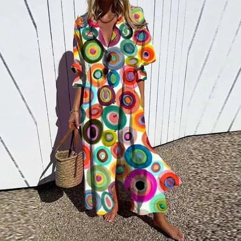 Odessa – Boho Maxi Dress