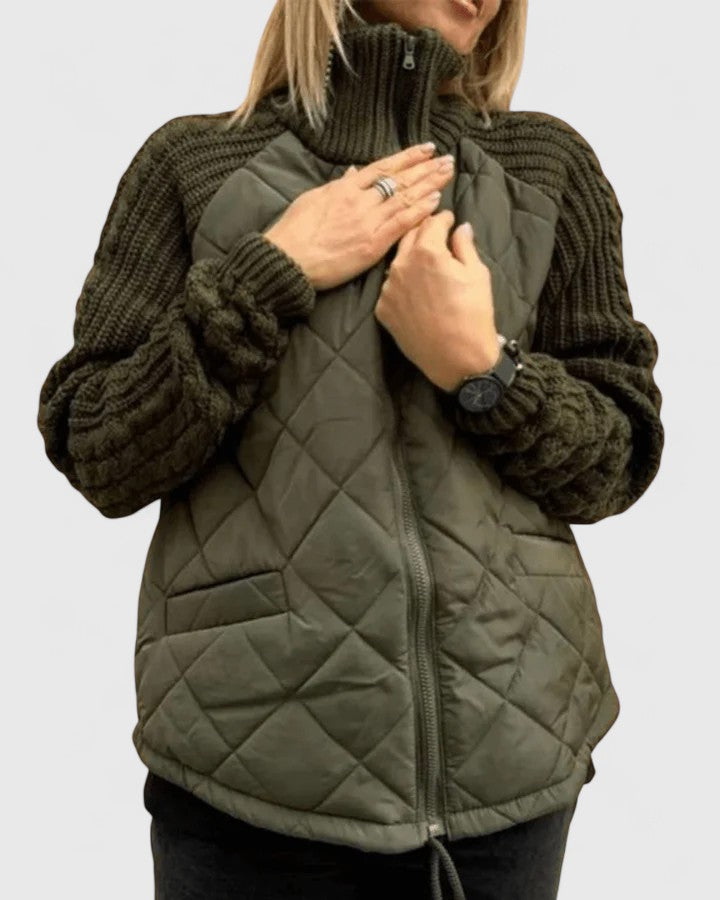SOPHIA | COZY QUILTED KNIT JACKET